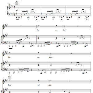 Rob Thomas Fallin' To Pieces Musik Noten - Piano, Vocal & Guitar Chords - 52872-0