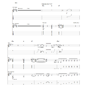 Robben Ford Homework Musik Noten - Guitar Tab - 153410-0