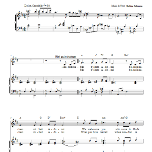 Robbie Solomon Forever Blessed Musik Noten - Piano, Vocal & Guitar Chords - 66393-0