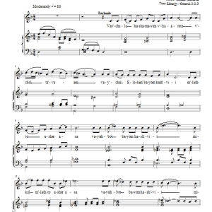 Robbie Solomon Vay'chulu Musik Noten - Piano, Vocal & Guitar Chords - 66445-0