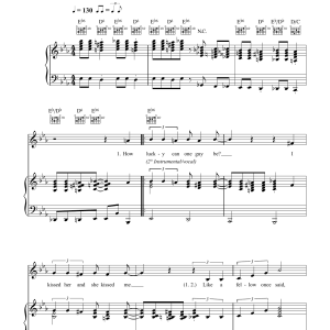 Robbie Williams Ain't That A Kick In The Head Musik Noten - Piano, Vocal & Guitar Chords - 32603-0