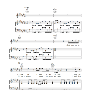 Robbie Williams Better Man Musik Noten - Piano, Vocal & Guitar Chords - 25571-0
