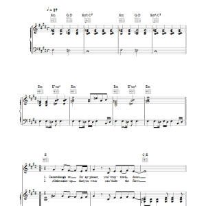 Robbie Williams By All Means Necessary Musik Noten - Piano, Vocal & Guitar Chords - 38653-0