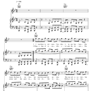 Robbie Williams Candy Musik Noten - Piano, Vocal & Guitar Chords - 115101-0