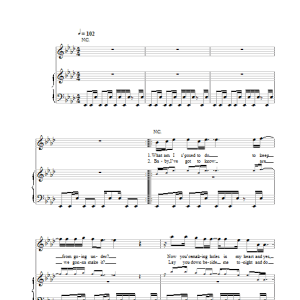 Robbie Williams Lovelight Musik Noten - Piano, Vocal & Guitar Chords - 36826-0