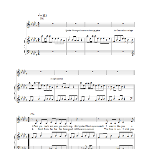 Robbie Williams The Actor Musik Noten - Piano, Vocal & Guitar Chords - 36843-0