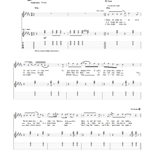 Robert Cray Don't Be Afraid Of The Dark Musik Noten - Guitar Tab - 154367-0
