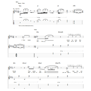 Robert Cray Time Makes Two Musik Noten - Guitar Tab - 154364-0