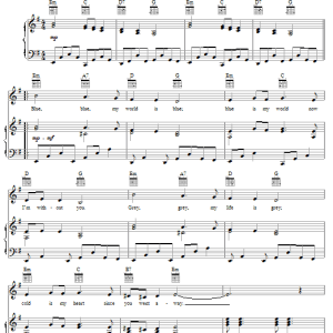Robert Goulet Love Is Blue (L'amour Est Bleu) Musik Noten - Piano Solo - 64811-0