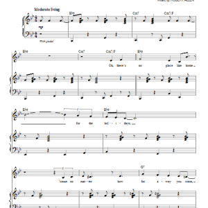 Robert Goulet (There's No Place Like) Home For The Holidays Musik Noten - Piano & Vocal - 85785-0