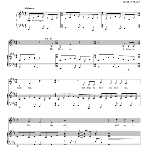 Robert Lopez & Jeff Marx Mix Tape (from Avenue Q) Musik Noten - Piano, Vocal & Guitar Chords - 28509-0