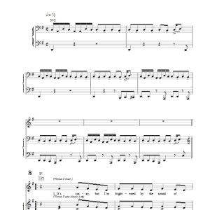 Robert Palmer Looking For Clues Musik Noten - Piano, Vocal & Guitar Chords - 17484-0