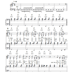 Robert Plant & Alison Krauss Gone, Gone, Gone (Done Moved On) Musik Noten - Piano, Vocal & Guitar Chords - 40666-0
