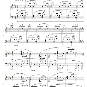 Robert Schumann A Child Falling Asleep, Op. 15, No. 12 Musik Noten - Piano Solo - 57299-0