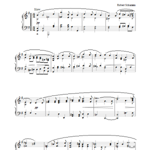 Robert Schumann An Die Sterne Musik Noten - Piano Solo - 26472-0