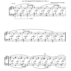 Robert Schumann From Foreign Lands And People Musik Noten - Piano Solo - 46201-0