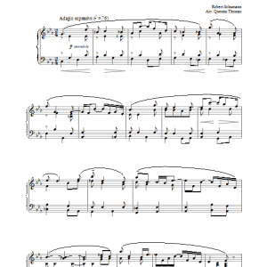 Robert Schumann from the 3rd Movement, Symphony No.2 in C Major, Op.61 Musik Noten - Piano Solo - 26495-0