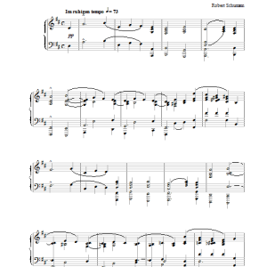 Robert Schumann Gesänge der Frühe Musik Noten - Piano Solo - 26477-0