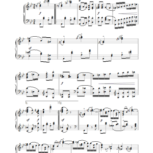 Robert Schumann Geschwindmarsch Musik Noten - Piano Solo - 26478-0