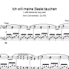 Robert Schumann Ich will meine Seele tauchen Musik Noten - Piano Solo - 26483-0