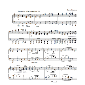 Robert Schumann Nachtstücke Musik Noten - Piano Solo - 26486-0