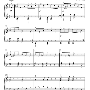 Robert Schumann The Wild Horseman, Op. 68, No. 8 Musik Noten - Educational Piano - 169002-0