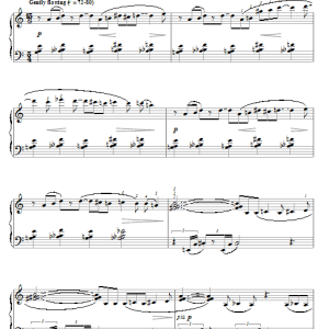 Robert Starer Aquamarine Musik Noten - Piano Solo - 73634-0