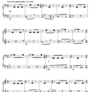 Robert Starer Chrome Yellow Musik Noten - Piano Solo - 73633-0