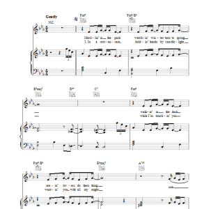 Roberta Flack Feel Like Making Love Musik Noten - Piano, Vocal & Guitar Chords - 35636-0
