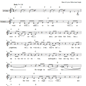 Robin Joseph Hide and Seek (Jonah's Song) Musik Noten - Lead Sheet / Fake Book - 66158-0