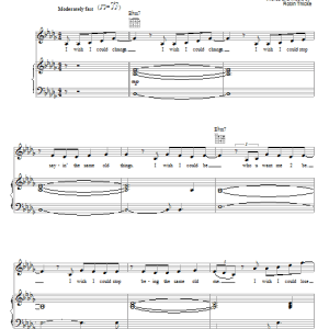 Robin Thicke Complicated Musik Noten - Piano, Vocal & Guitar Chords - 62500-0