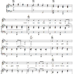 Rodgers & Hammerstein All I Owe Ioway Musik Noten - Piano, Vocal & Guitar Chords - 20485-0