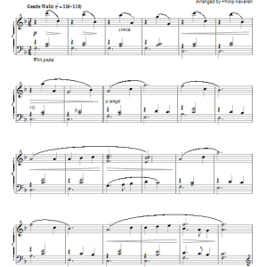 Rodgers & Hammerstein Edelweiss (from The Sound Of Music) (arr. Phillip Keveren) Musik Noten - Piano Solo - 96614-0