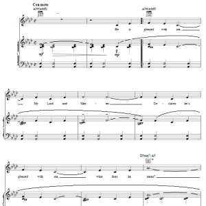 Rodgers & Hammerstein My Lord And Master Musik Noten - Piano, Vocal & Guitar Chords - 20553-0