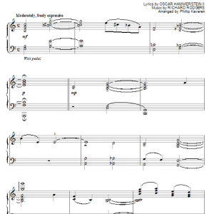 Rodgers & Hammerstein People Will Say We're In Love (from Oklahoma!) (arr. Phillip Keveren) Musik Noten - Piano Solo - 58270-0
