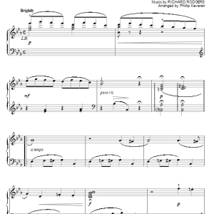 Rodgers & Hammerstein Shall We Dance? (arr. Phillip Keveren) Musik Noten - Piano Solo - 58271-0