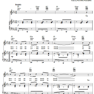 Rodgers & Hammerstein The Farmer And The Cowman (from Oklahoma!) Musik Noten - Piano, Vocal & Guitar Chords - 20516-0