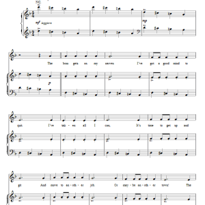 Rodgers & Hammerstein The Gentleman Is A Dope Musik Noten - Piano, Vocal & Guitar Chords - 20518-0