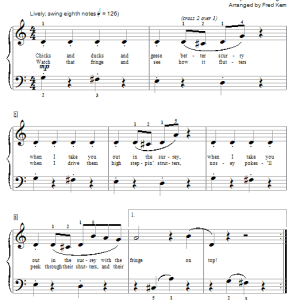 Rodgers & Hammerstein The Surrey With The Fringe On Top (from Oklahoma!) (arr. Fred Kern) Musik Noten - Educational Piano - 53561-0