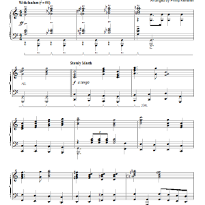 Rodgers & Hammerstein Wedding Processional (arr. Phillip Keveren) Musik Noten - Piano Solo - 73988-0