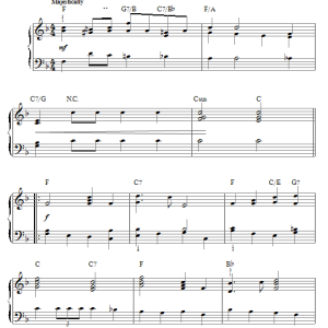 Rodgers & Hammerstein Wedding Processional (from The Sound of Music) Musik Noten - Easy Piano - 24183-0