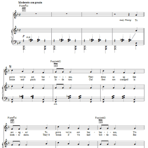 Rodgers & Hammerstein Western People Funny Musik Noten - Piano, Vocal & Guitar Chords - 56472-0