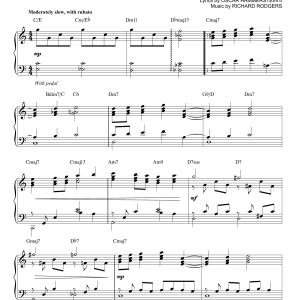 Rodgers & Hammerstein Younger Than Springtime [Jazz version] (arr. Brent Edstrom) Musik Noten - Piano Solo - 160772-0