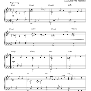 Rodgers & Hart Falling In Love With Love [Jazz version] (arr. Brent Edstrom) Musik Noten - Piano Solo - 160681-0