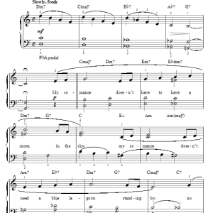 Rodgers & Hart My Romance (arr. Phillip Keveren) Musik Noten - Easy Piano - 55911-0