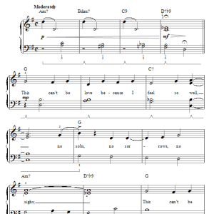 Rodgers & Hart This Can't Be Love (arr. Phillip Keveren) Musik Noten - Easy Piano - 55935-0