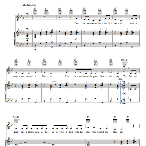 Rodgers & Hart Zip Musik Noten - Piano, Vocal & Guitar Chords - 69440-0