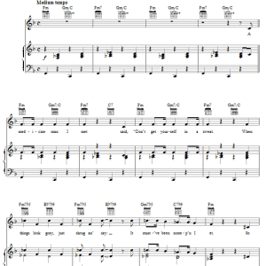Roger Edens Pass That Peace Pipe Musik Noten - Piano, Vocal & Guitar Chords - 27948-0