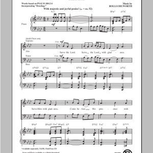 Rollo Dilworth Serve The Lord With Gladness Musik Noten - SATB Choir - 96273-0