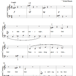 Ronald Bennett Halloween Surprise Musik Noten - Educational Piano - 83775-0